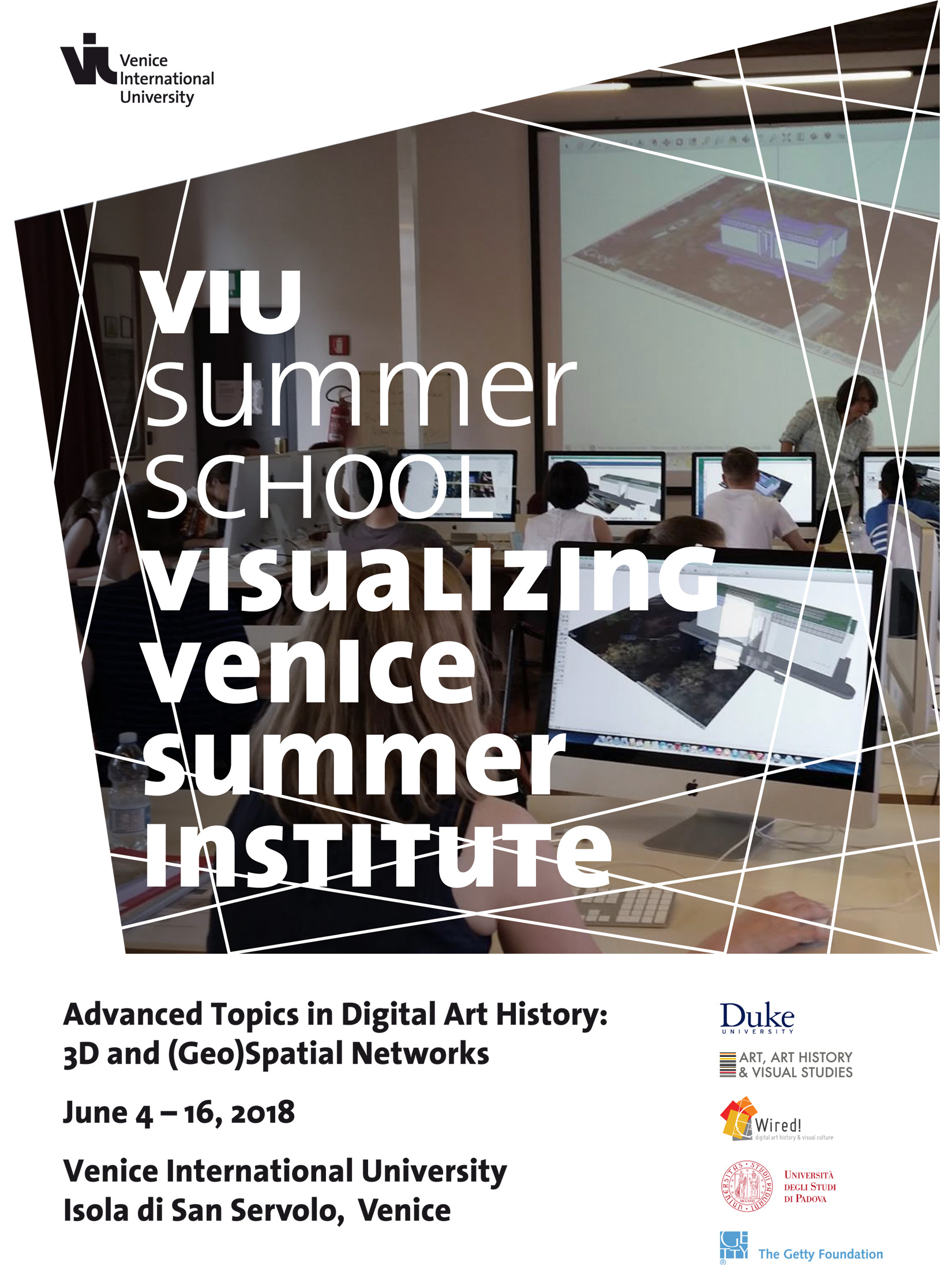 Visualizing Venice Summer Institute: Advanced Topics in Digital Art History: 3D and (Geo)Spatial Networks